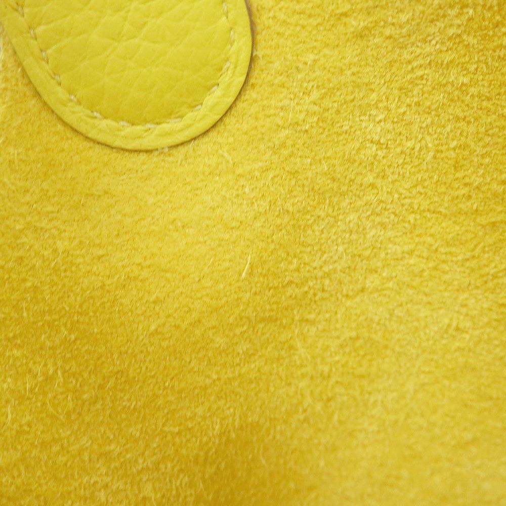 エルメス ハンドバッグ ピコタンロックMM ライム/シルバー金具 トリヨンクレマンス Y刻印 HERMES トートバッグ