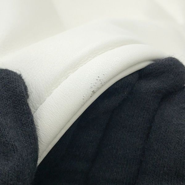 シャネル チェーントートバッグ ドーヴィル ショッピングバッグ レザー AS3351 CHANEL 白 2way