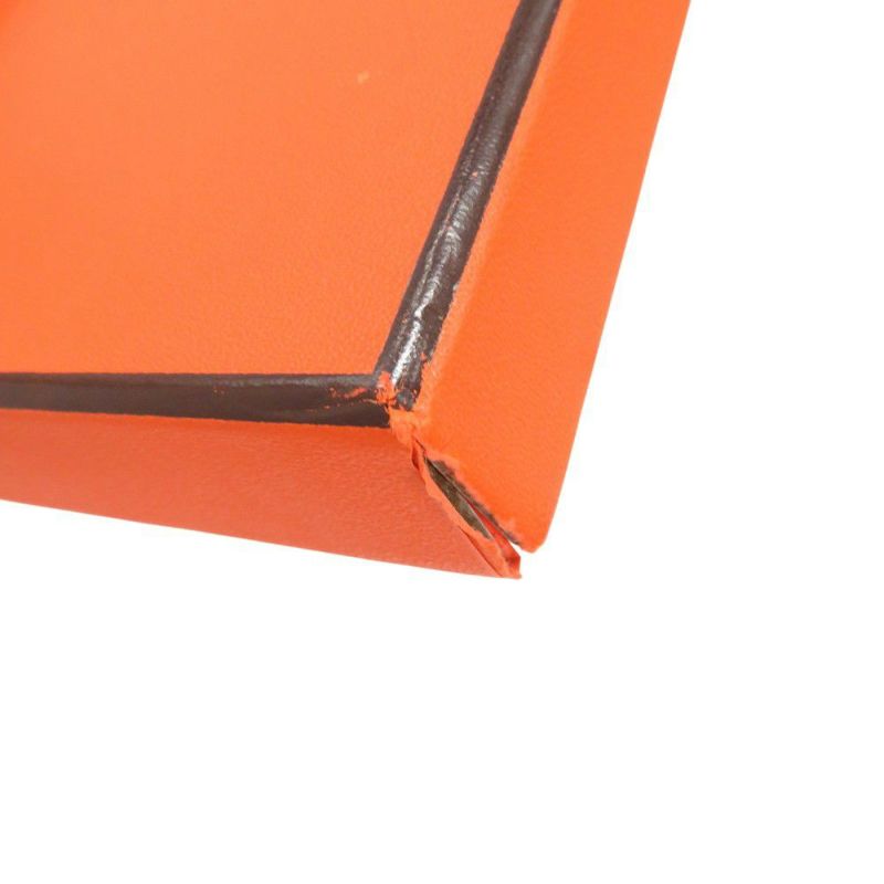 エルメス ショルダーウォレット ナップ トゥーゴー オレンジ/シルバー金具 エプソン W刻印