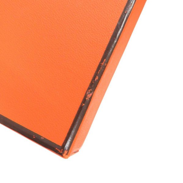 エルメス ショルダーウォレット ナップ トゥーゴー オレンジ/シルバー金具 エプソン W刻印