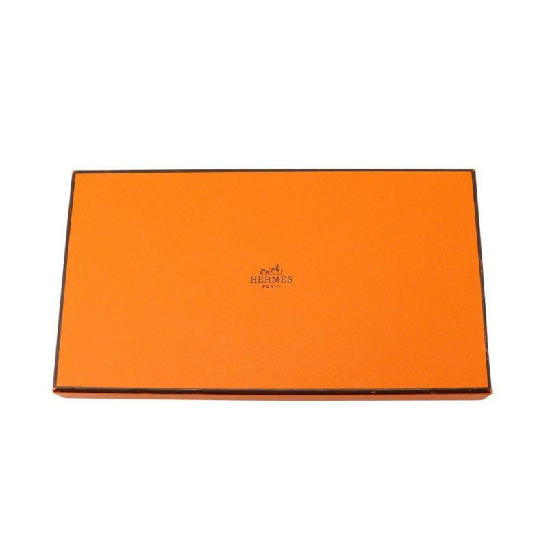 エルメス ショルダーウォレット ナップ トゥーゴー オレンジ/シルバー金具 エプソン W刻印