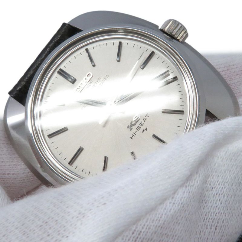 セイコー キングセイコー ハイビート 4502-8010 SEIKO 腕時計 4502-8010 シルバー文字盤