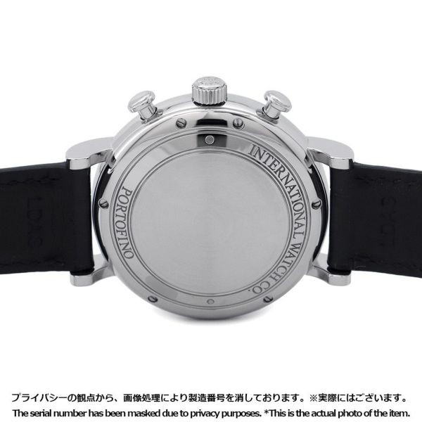 IWC ポートフィノ クロノグラフ IW391022 腕時計 シルバー文字盤