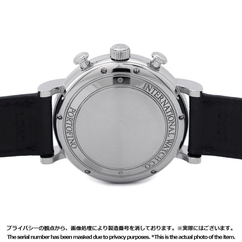 IWC ポートフィノ クロノグラフ IW391022 腕時計 シルバー文字盤