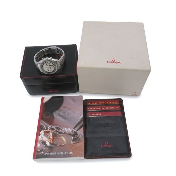 オメガ スピードマスター レジェンド ミハエル・シューマッハ 3506.31.00 OMEGA 腕時計 白文字盤