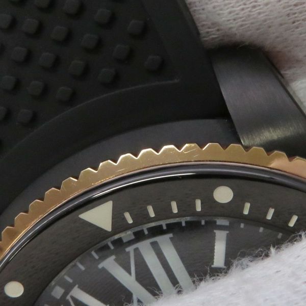 カルティエ カリブル ドゥ カルティエ ダイバー W2CA0004 Cartier 腕時計 黒文字盤