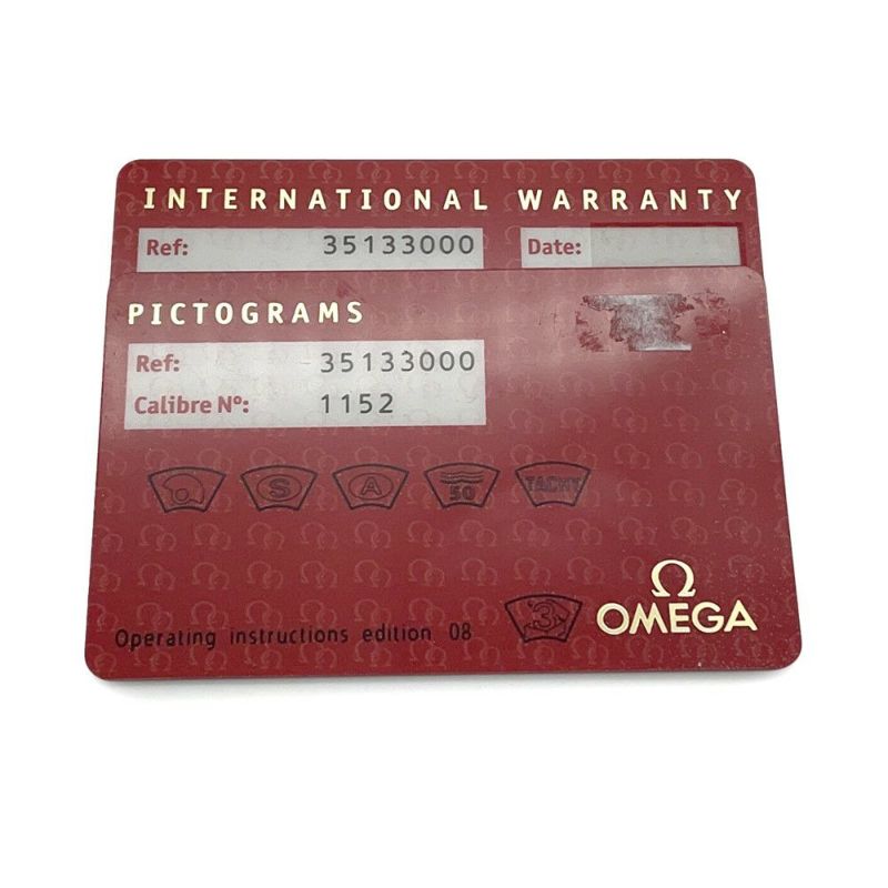 オメガ スピードマスター 3513.30.00 OMEGA 腕時計 シルバー文字盤