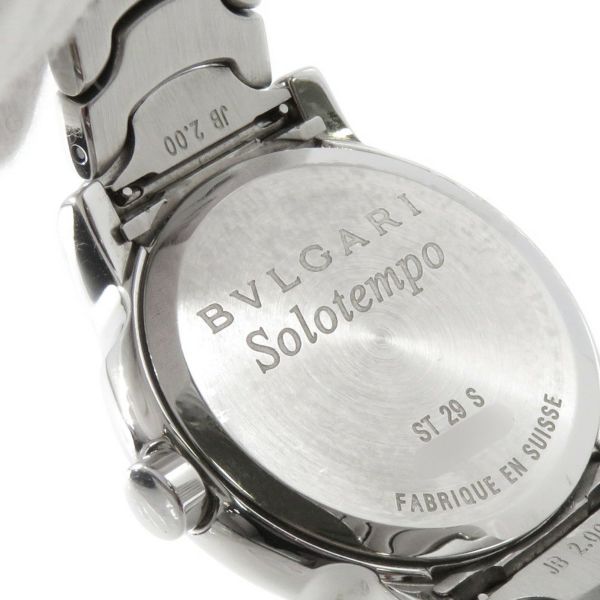 ブルガリ ソロテンポ ST29WSSD BVLGARI 腕時計 白文字盤 クォーツ