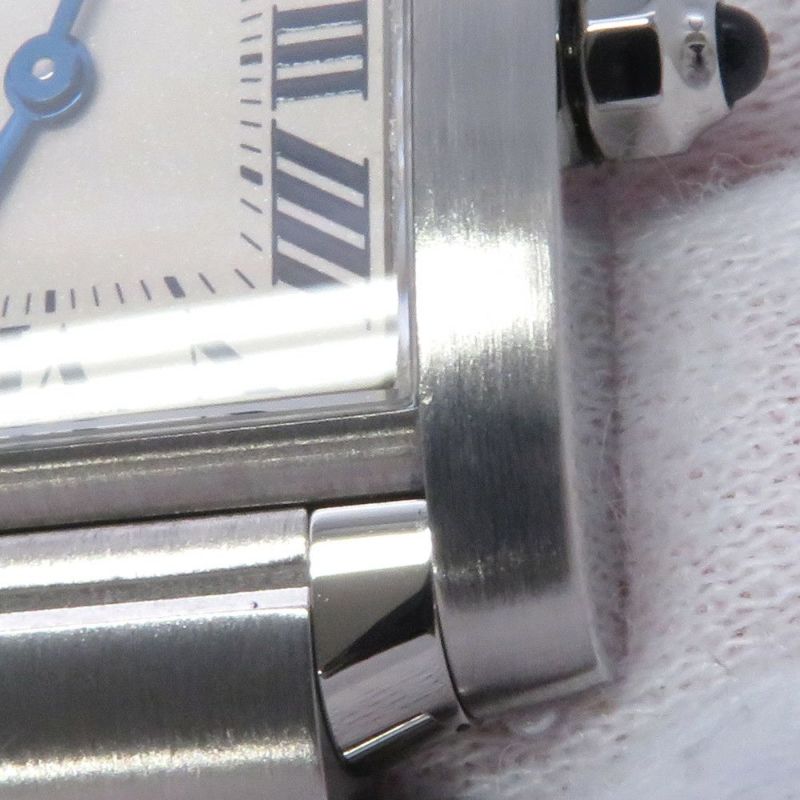 カルティエ タンク フランセーズ SM W51008Q3 Cartier 腕時計 クォーツ シルバー文字盤