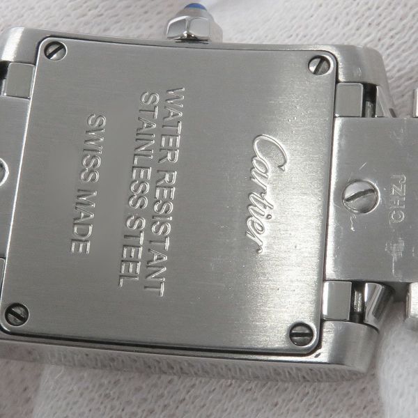 カルティエ タンク フランセーズ SM W51008Q3 Cartier 腕時計 クォーツ シルバー文字盤