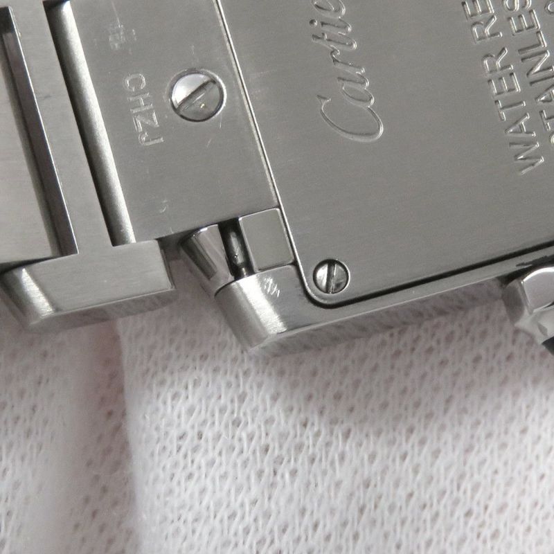 カルティエ タンク フランセーズ SM W51008Q3 Cartier 腕時計 クォーツ シルバー文字盤