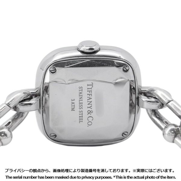 ティファニー ハードウェアウォッチ ミディアム ダイヤ 73332052 Tiffany&Co. ティファニーブルー文字盤