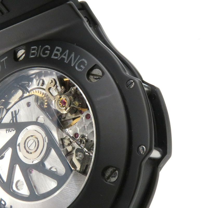 ウブロ ビッグバン ブラックマジック 301.CI.1770.RX HUBLOT 腕時計 黒文字盤