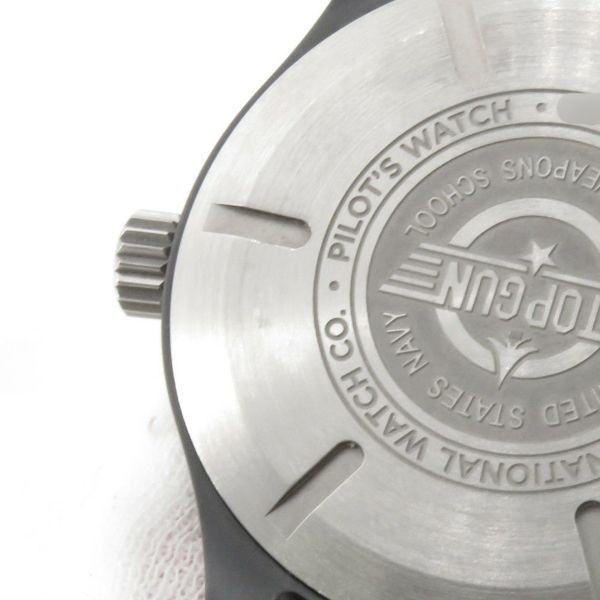 IWC パイロット ウォッチ マーク XVIII トップガン SFTI 腕時計 黒文字盤