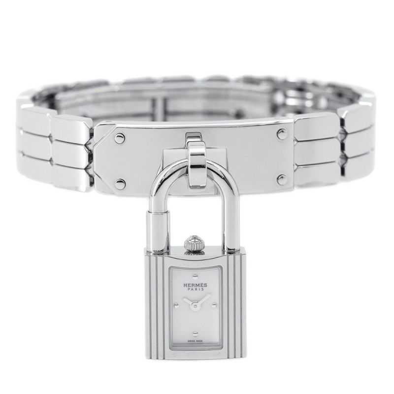 エルメス ケリーウォッチ KE4.110 HERMES 腕時計 スパークリングホワイトラッカー文字盤