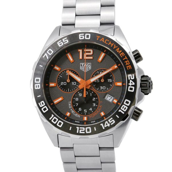 タグホイヤー フォーミュラ1 クロノグラフ CAZ101AH.BA0842 TAG Heuer 腕時計 グレー文字盤