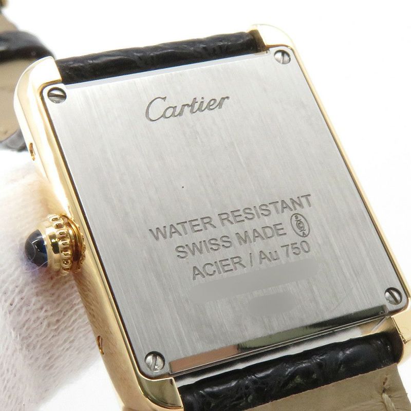 カルティエ タンクソロ SM W5200002 Cartier 腕時計 シルバー文字盤