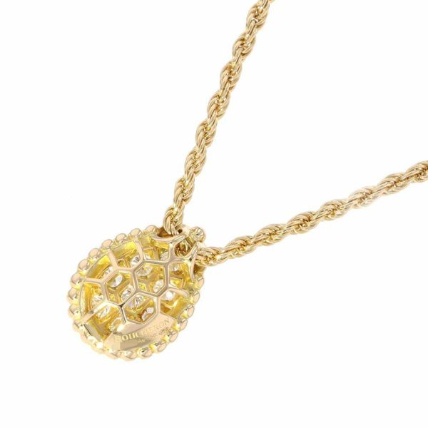 ブシュロン ネックレス セルパンボエム ペンダント スモール ダイヤ 8P 計0.32ct K18YG JPN00461