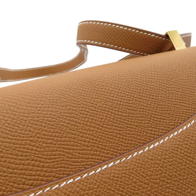エルメス ショルダーバッグ コンスタンス24 ミロワール ゴールド/ゴールド金具 エプソン W刻印 HERMES Constance