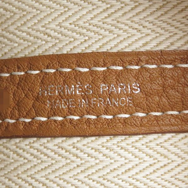 エルメス トートバッグ ネオ・ガーデン 23 ガーデンパーティ ゴールド/シルバー金具 ネゴンダ K刻印