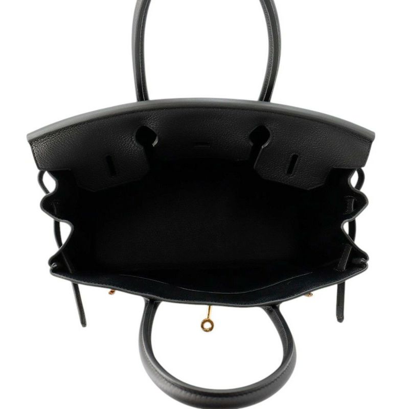 エルメス バーキン30 ブラック/ゴールド金具 トゴ K刻印 HERMES Birkin ハンドバッグ 黒