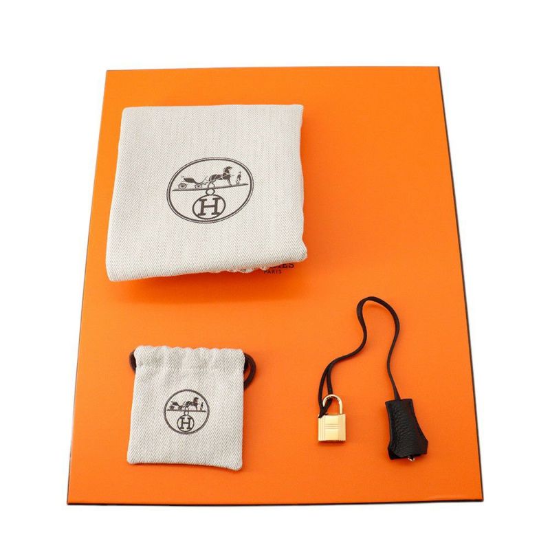 エルメス バーキン30 ブラック/ゴールド金具 トゴ K刻印 HERMES Birkin ハンドバッグ 黒