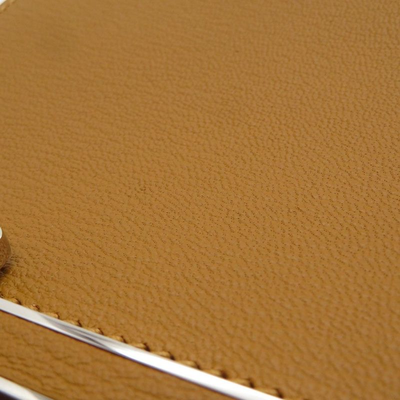 エルメス ショルダーバッグ ゲタ キャメル/ゴールド金具 シェブルミゾル B刻印 HERMES バッグ シェーブル