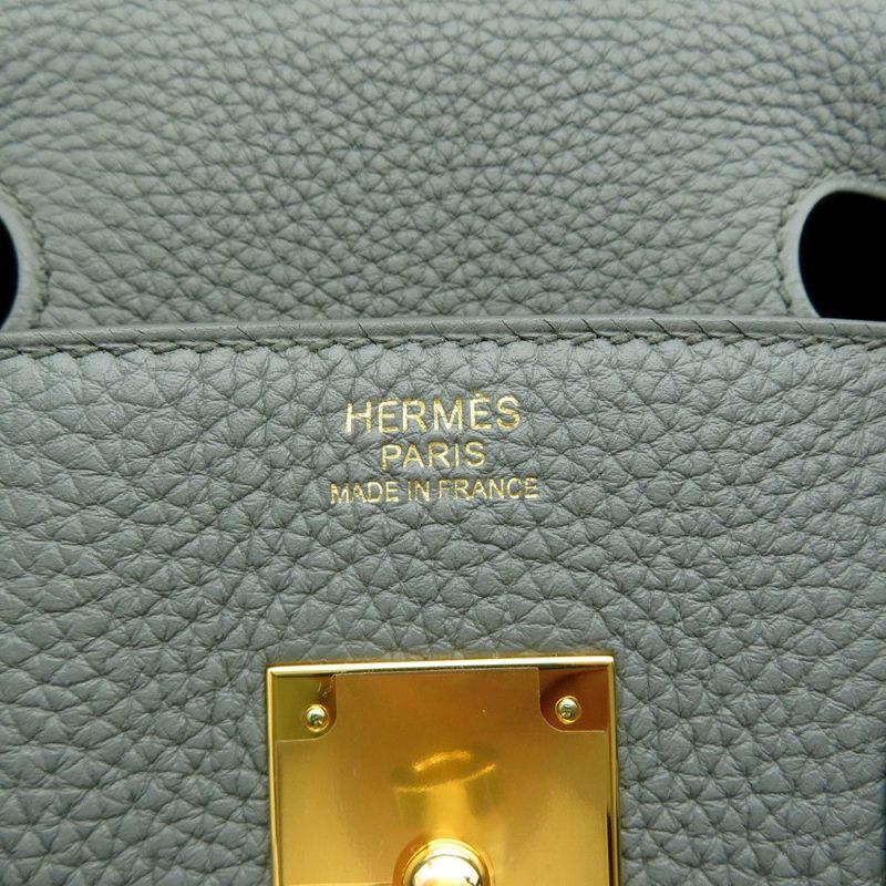 エルメス バーキン30 ヴェールアマンド/ゴールド金具 トゴ D刻印 HERMES Birkin ハンドバッグ