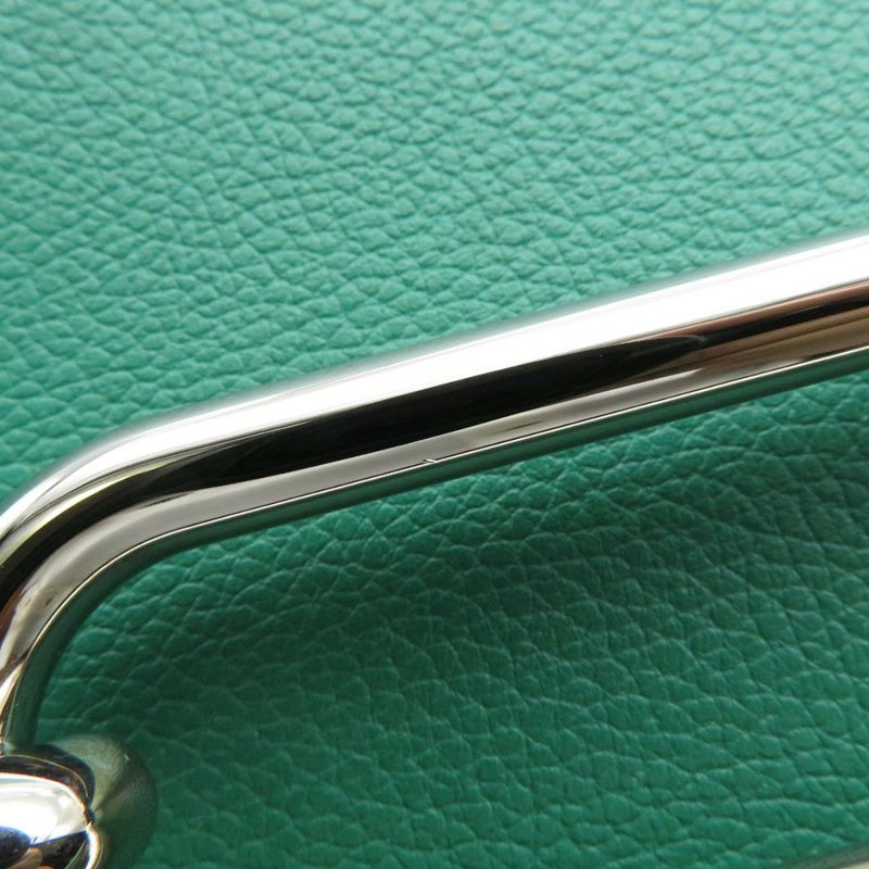 エルメス サック ロウリス ルリ 23 ヴェールヴェルティゴ/シルバー金具 エバーカラー A刻印