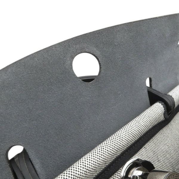 エルメス エールバッグジップPM ペガサスポップ ブラック/ブルーインディゴ/エクリュ/シルバー金具 トワルアッシュ/ヴァッシュハンター Y刻印 黒