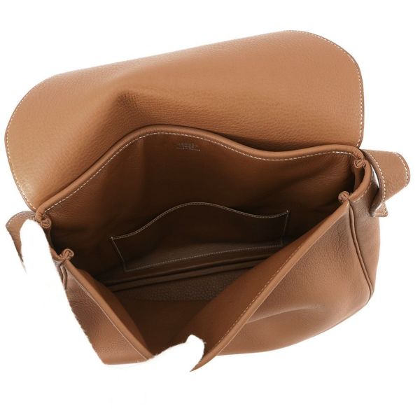 エルメス ショルダーバッグ クリスティーヌ コニャック/シルバー金具 トリヨンクレマンス 〇Z刻印 HERMES バッグ