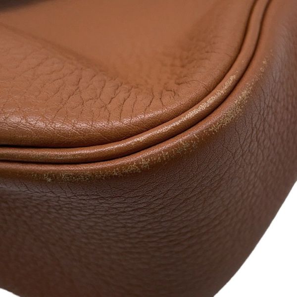 エルメス ショルダーバッグ クリスティーヌ コニャック/シルバー金具 トリヨンクレマンス 〇Z刻印 HERMES バッグ