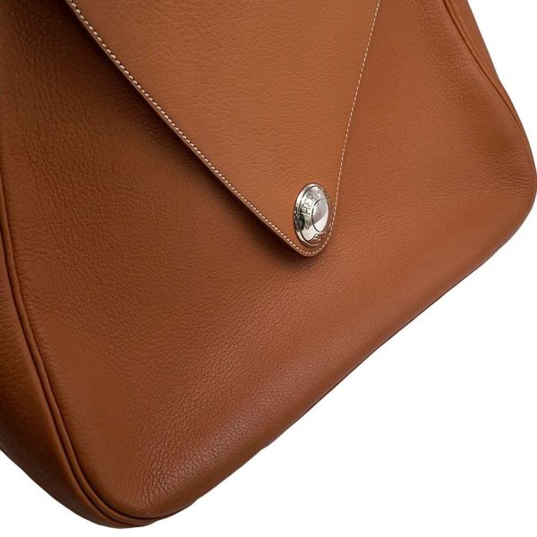 エルメス ショルダーバッグ クリスティーヌ コニャック/シルバー金具 トリヨンクレマンス 〇Z刻印 HERMES バッグ