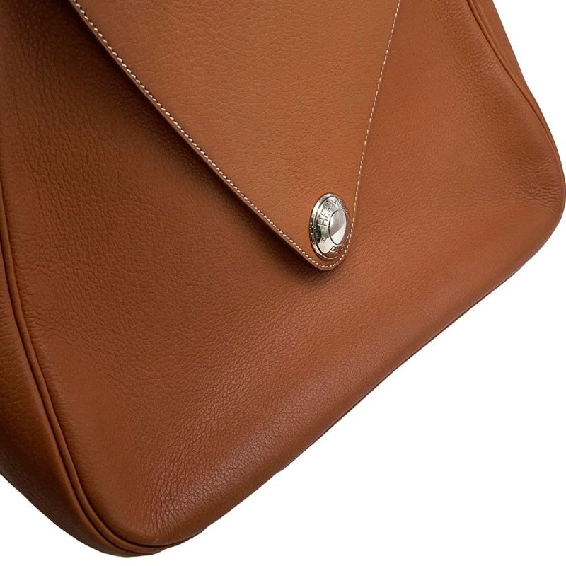 エルメス ショルダーバッグ クリスティーヌ コニャック/シルバー金具 トリヨンクレマンス 〇Z刻印 HERMES バッグ