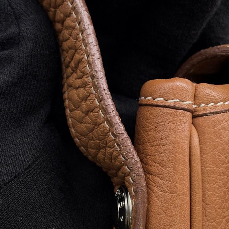 エルメス ショルダーバッグ クリスティーヌ コニャック/シルバー金具 トリヨンクレマンス 〇Z刻印 HERMES バッグ