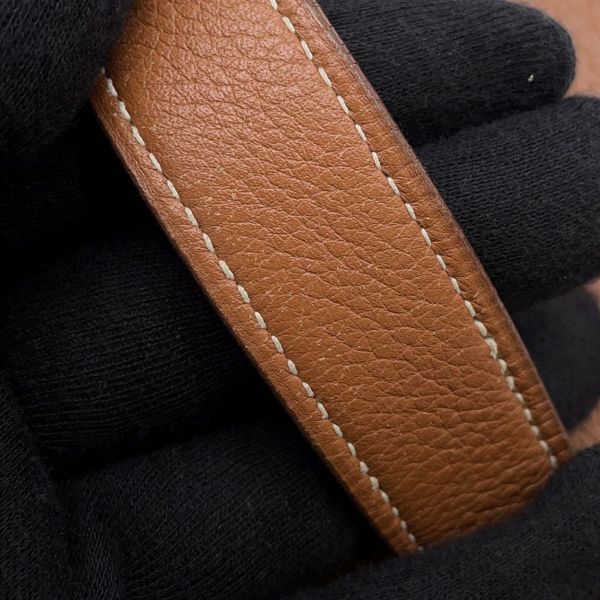 エルメス ショルダーバッグ クリスティーヌ コニャック/シルバー金具 トリヨンクレマンス 〇Z刻印 HERMES バッグ