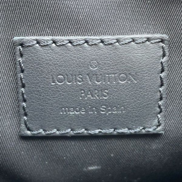 ルイヴィトン ショルダーバッグ カーフレザー/モノグラム・パターン コメット・メッセンジャーPM M22495 ブラック 黒