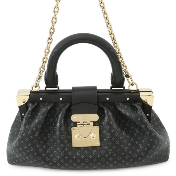 ルイヴィトン ハンドバッグ ナノグラム モノグラムクラッチ M22326 LOUIS VUITTON クラッチバッグ 黒 ブラック