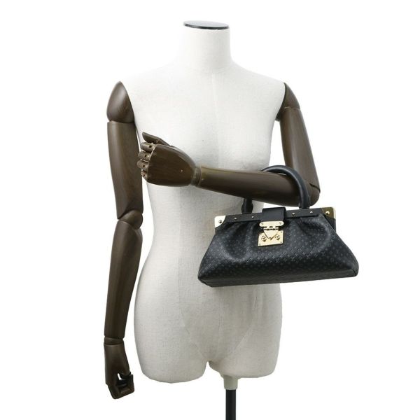 ルイヴィトン ハンドバッグ ナノグラム モノグラムクラッチ M22326 LOUIS VUITTON クラッチバッグ 黒 ブラック