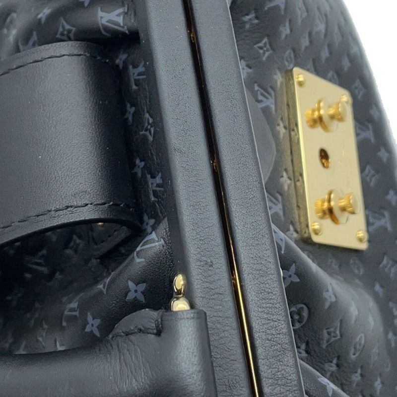ルイヴィトン ハンドバッグ ナノグラム モノグラムクラッチ M22326 LOUIS VUITTON クラッチバッグ 黒 ブラック