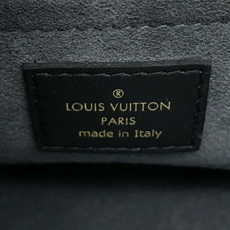 ルイヴィトン ハンドバッグ ナノグラム モノグラムクラッチ M22326 LOUIS VUITTON クラッチバッグ 黒 ブラック