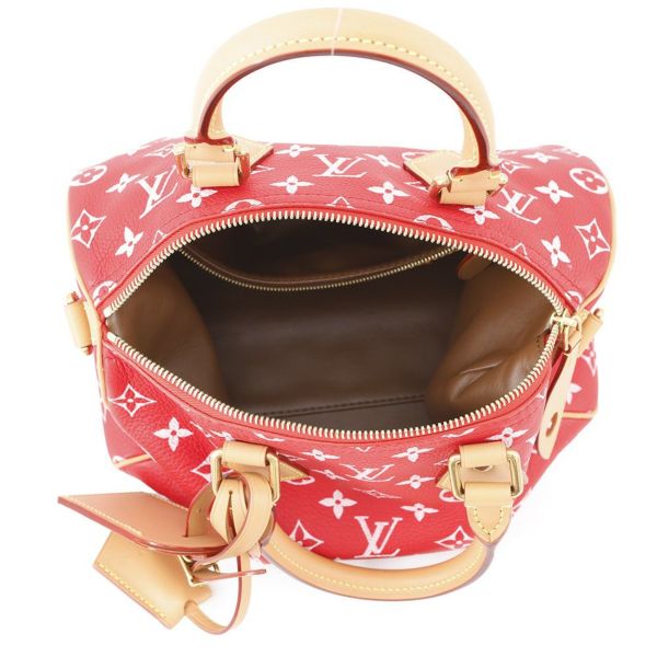 ルイヴィトン ハンドバッグ カーフレザー/モノグラム スピーディ P9 バンドリエール25 M24425 2way