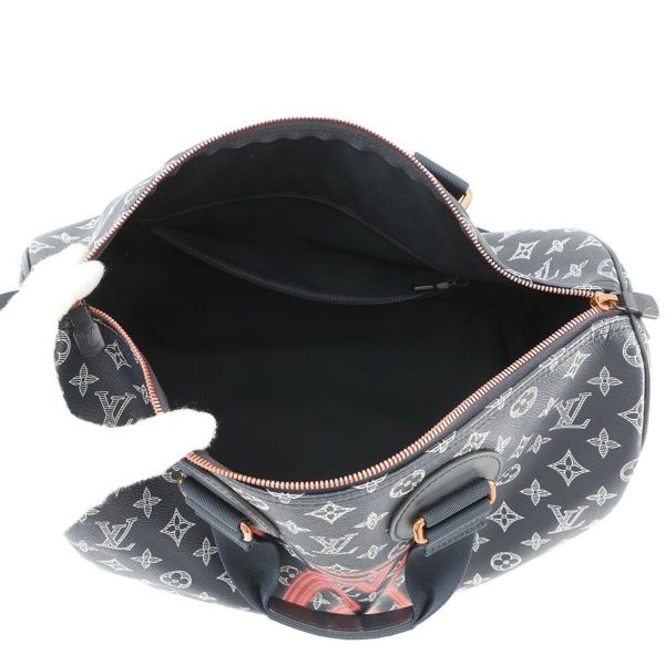 ルイヴィトン ボストンバッグ モノグラム・インク アップサイドダウン スピーディ・バンドリエール40 M43697 LOUIS VUITTON