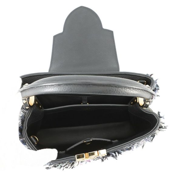 ルイヴィトン ハンドバッグ ツイード カプシーヌMM M56736 LOUIS VUITTON 2wayショルダーバッグ