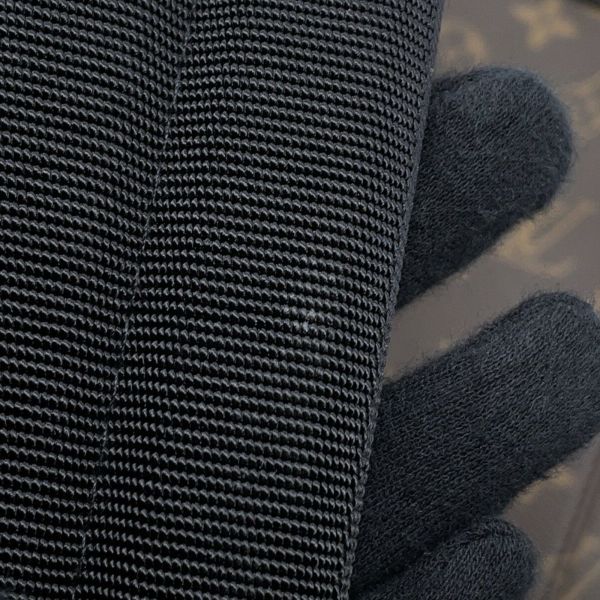 ルイヴィトン リュックサック モノグラム・マカサー クリストファーMM M43735 LOUIS VUITTON バックパック 黒 ブラック