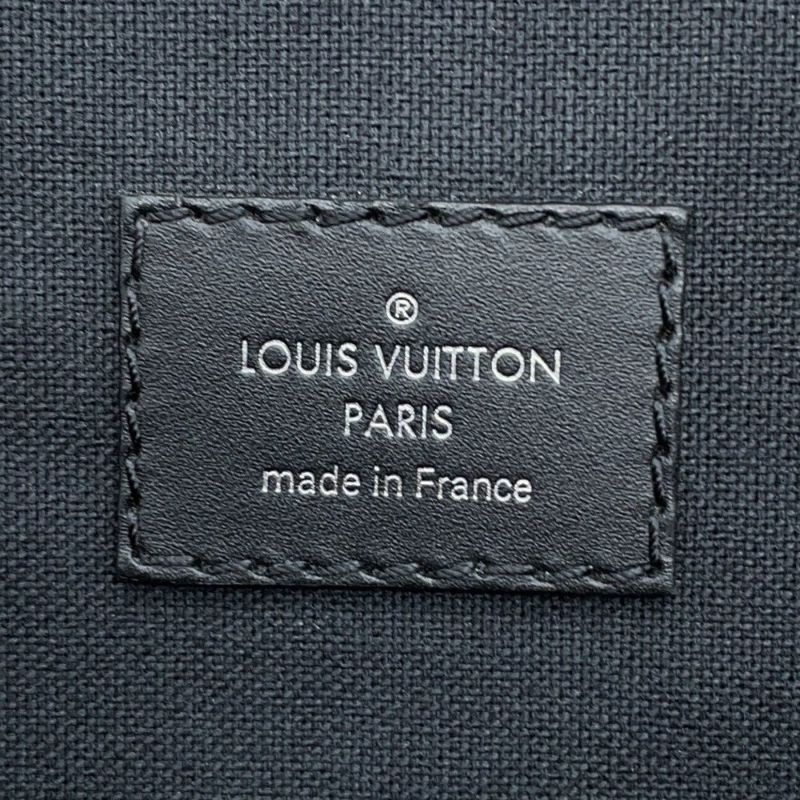 ルイヴィトン リュックサック モノグラム・マカサー クリストファーMM M43735 LOUIS VUITTON バックパック 黒 ブラック