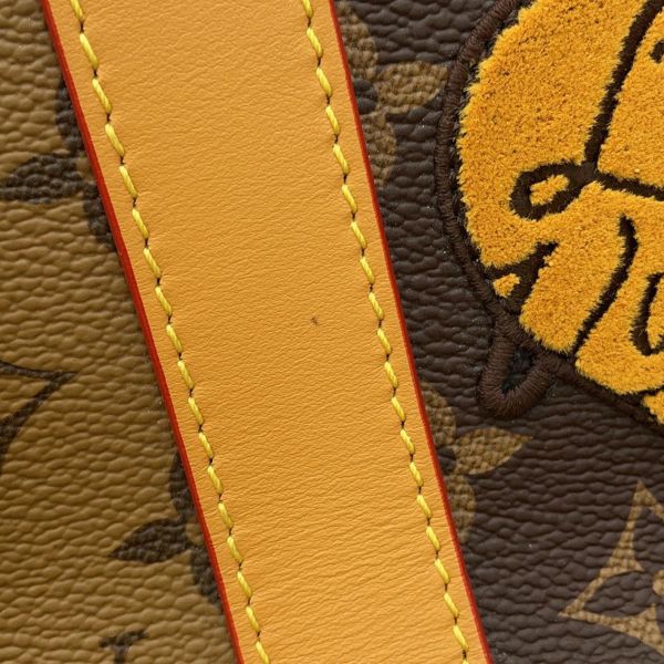 ルイヴィトン リュック モノグラム・ストライプ ランドネ・メッセンジャー M45968 NIGO コラボ 2022春夏 メンズ