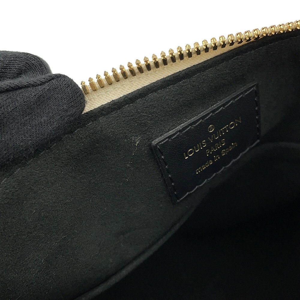 ルイヴィトン ハンドバッグ モノグラム・アンプラント V トート BB M44418 ヴィトン 2wayショルダー ブラック 黒