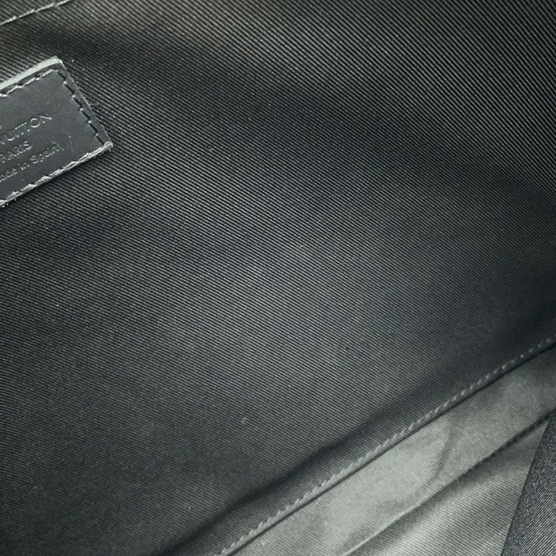 ルイヴィトン クラッチバッグ モノグラム・シャドウ ポシェット・ディスカバリー M62903 黒 ブラック メンズ 2018年秋冬