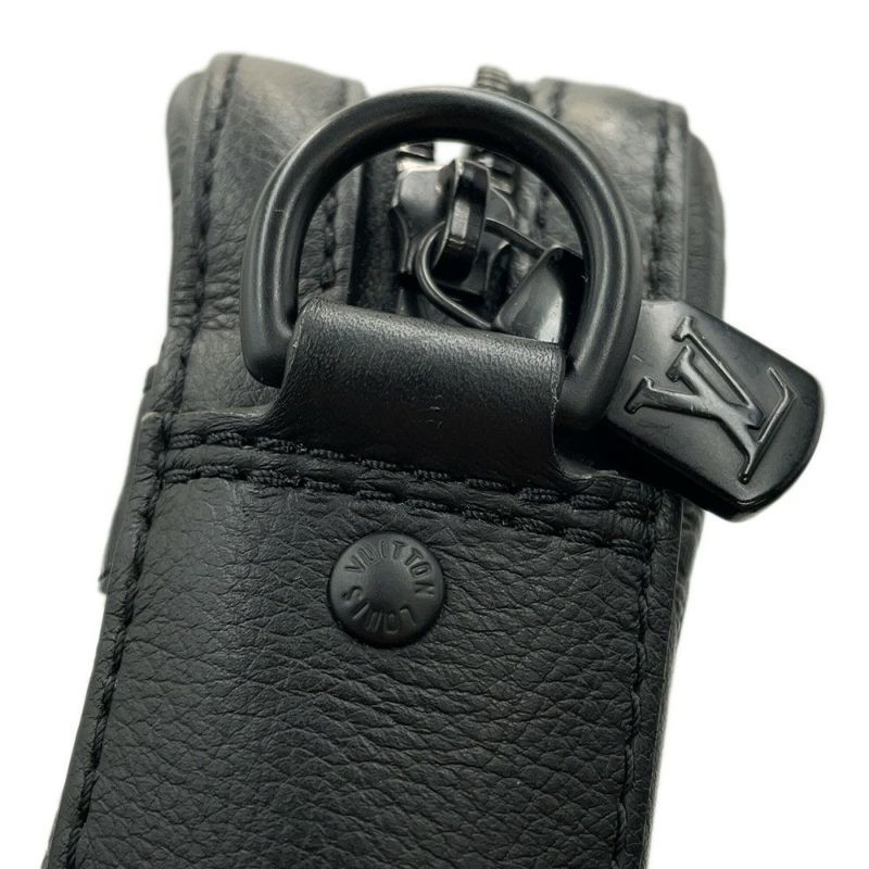 ルイヴィトン ショルダーバッグ モノグラム・シャドウ トリオ・メッセンジャー M46602 LOUIS VUITTON ブラック 黒